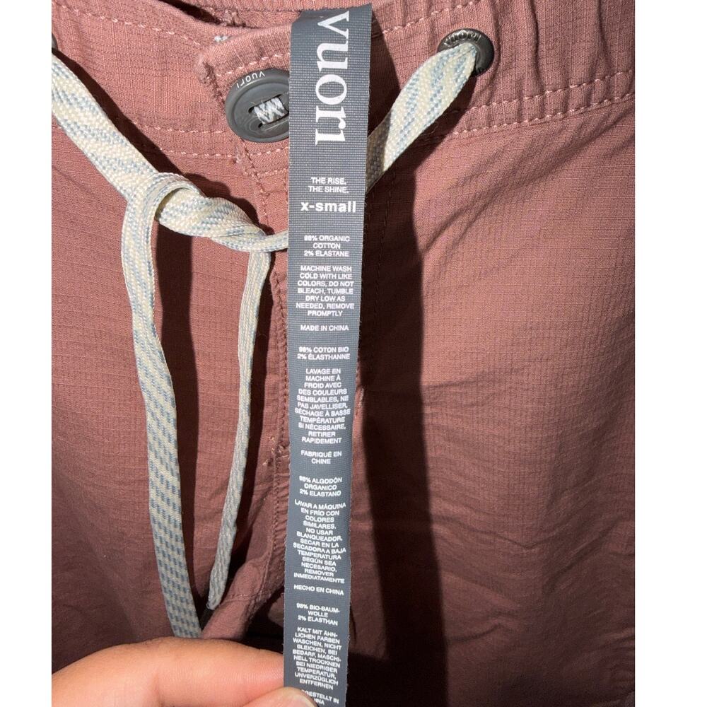 Vuori Ringstop Pants Light Terracotta Hiking Athleisure Size XS Like New Outdoor - Picture 9 of 10